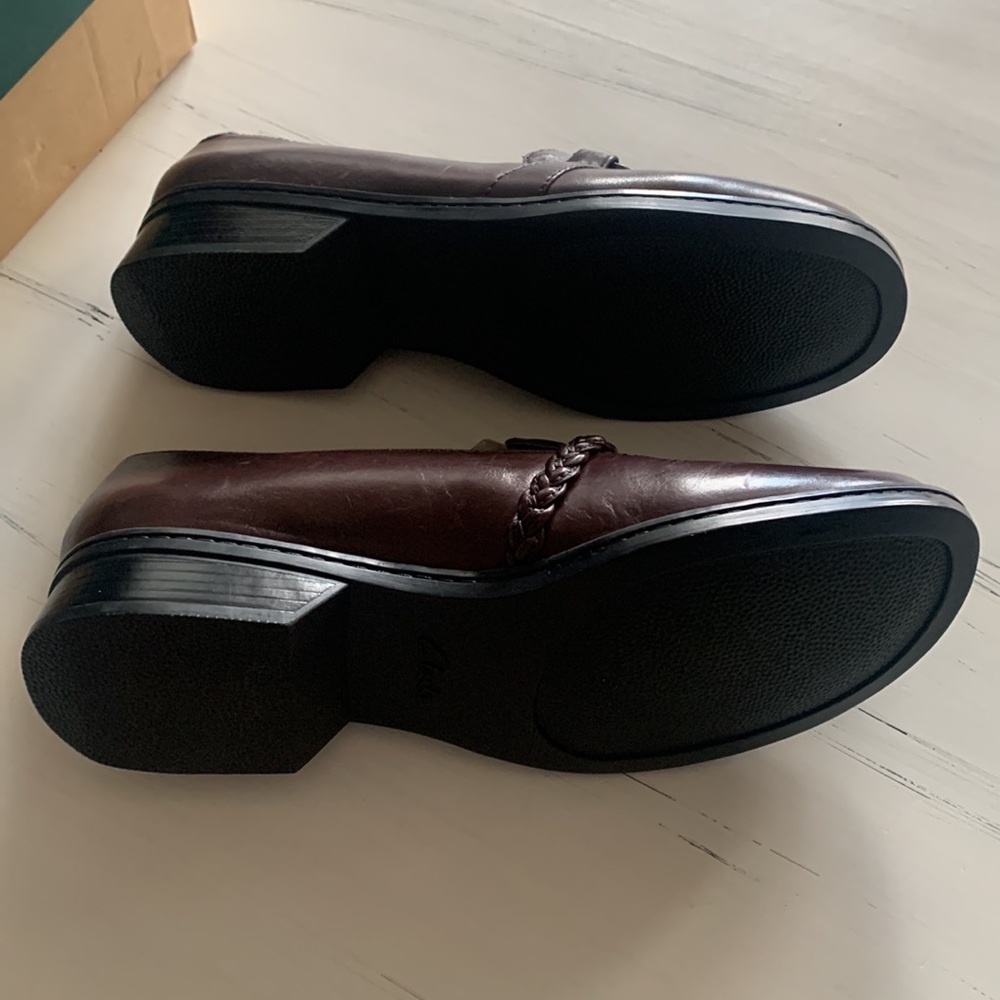 NWT Clarks loafers brown size 8.5 - Picture 7 of 12